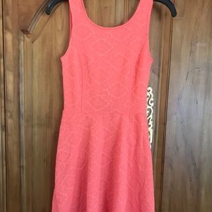 Nordstrom Frenchi Skater Orange Dress Size XS
